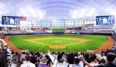 Tampa Bay Rays Ybor City ballpark rendering 7