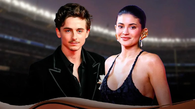 Timothée Chalamet Kylie Jenner Yankees date