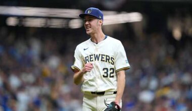 Midseason additions of Misiorowski and Vaughn have played big role in getting Brewers to NLCS