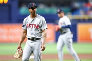 Brayan Bello will be out to begin the 2025 season with a shoulder injury.