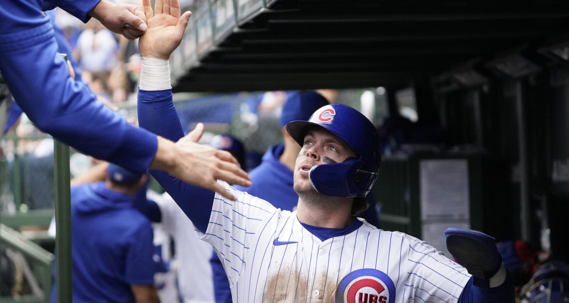 MLB: Cincinnati Reds at Chicago Cubs,nico hoerner