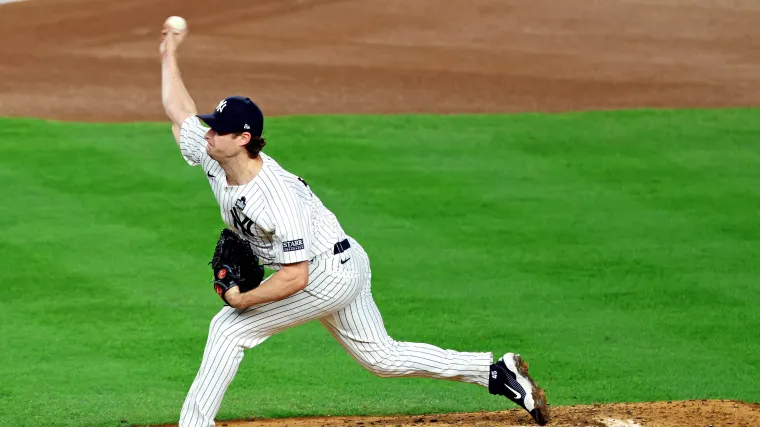 Yankees predicted to trade for $22.5 million Cy Young to create super rotation, would headline with Gerrit Cole image