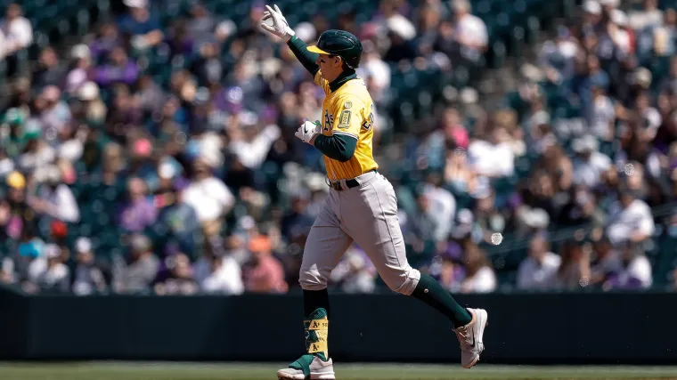 Athletics' Tyler Soderstrom eyes first Gold Glove following position change image