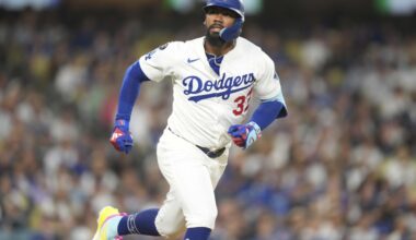 Dodgers' Teoscar Hernandez Breaks Down Defensive Miscue in NLDS Game 1