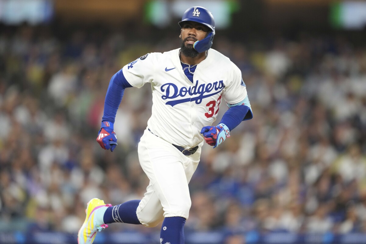 Dodgers' Teoscar Hernandez Breaks Down Defensive Miscue in NLDS Game 1