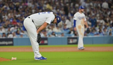Dodgers Notes: Tanner Scott Away From Team, LA Crushed in Game 3, Clayton Kershaw Struggles