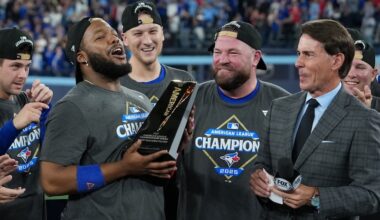 Vladimir Guerrero Jr. & John Schneider React To Blue Jays Facing Dodgers In World Series