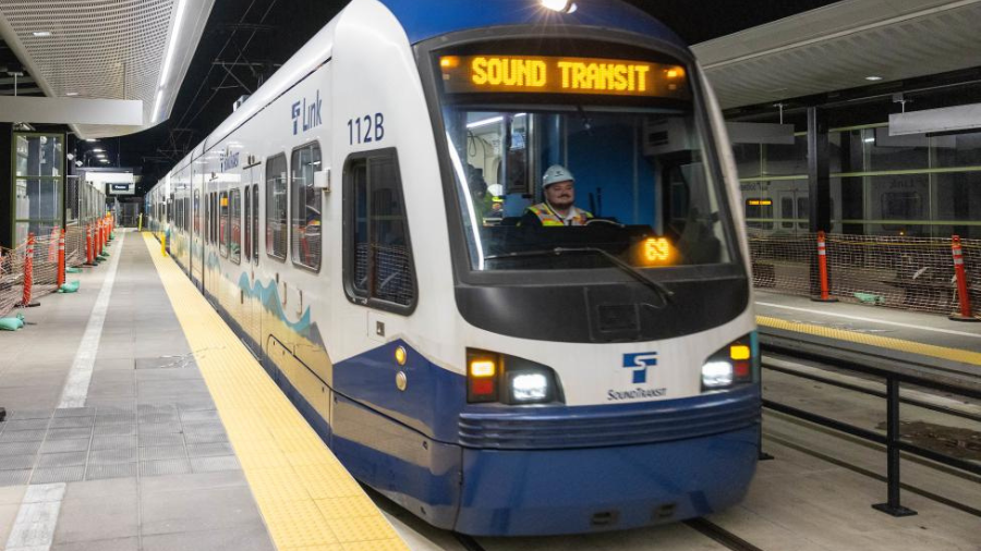 Sound Transit train routes...