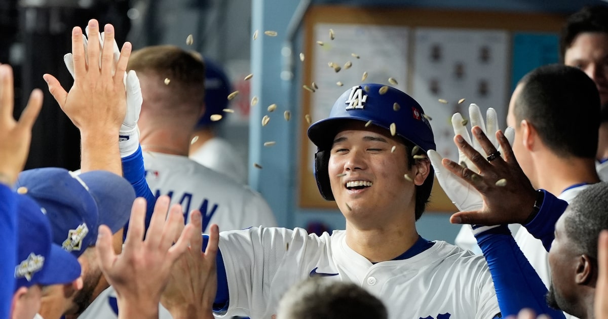 Shohei Ohtani’s two-way brilliance carries Dodgers to second straight NL pennant