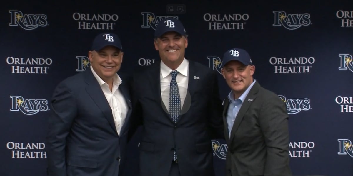 Tampa Bay Rays unveil the new lineup of owners