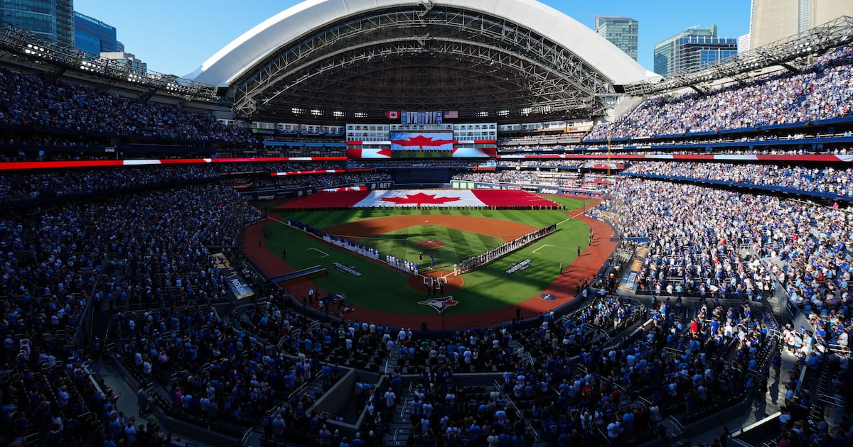Preparations underway in Toronto for Sunday’s ALCS Game 1 between Blue Jays and Seattle Mariners