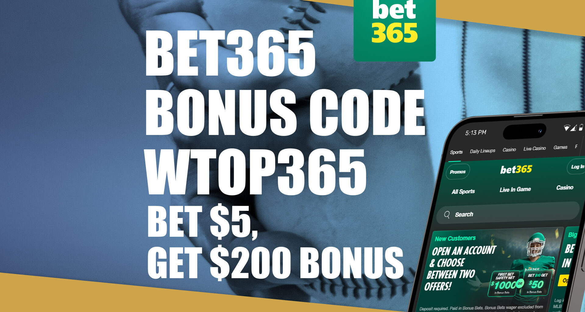 Bet365 Bonus Code WTOP365: Claim Extended $200 Bonus for MLB Playoffs, NHL Games