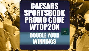 Caesars Sportsbook Promo Code WTOP20X: Double Winnings for NCAAF, MLB Playoffs This Weekend