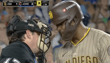 Padres went after the umpires after loss to Cubs