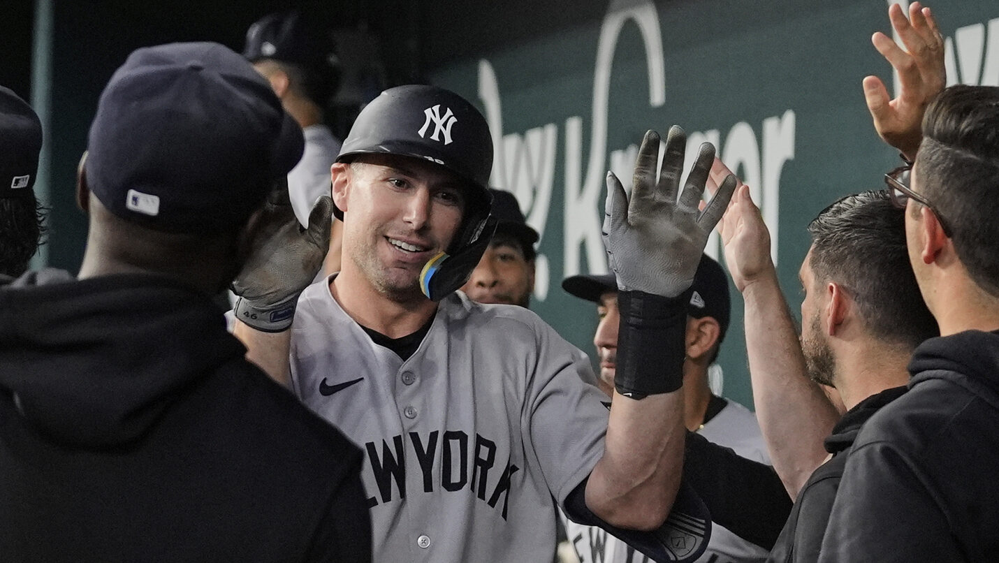 New York Yankees' Paul Goldschmidt...