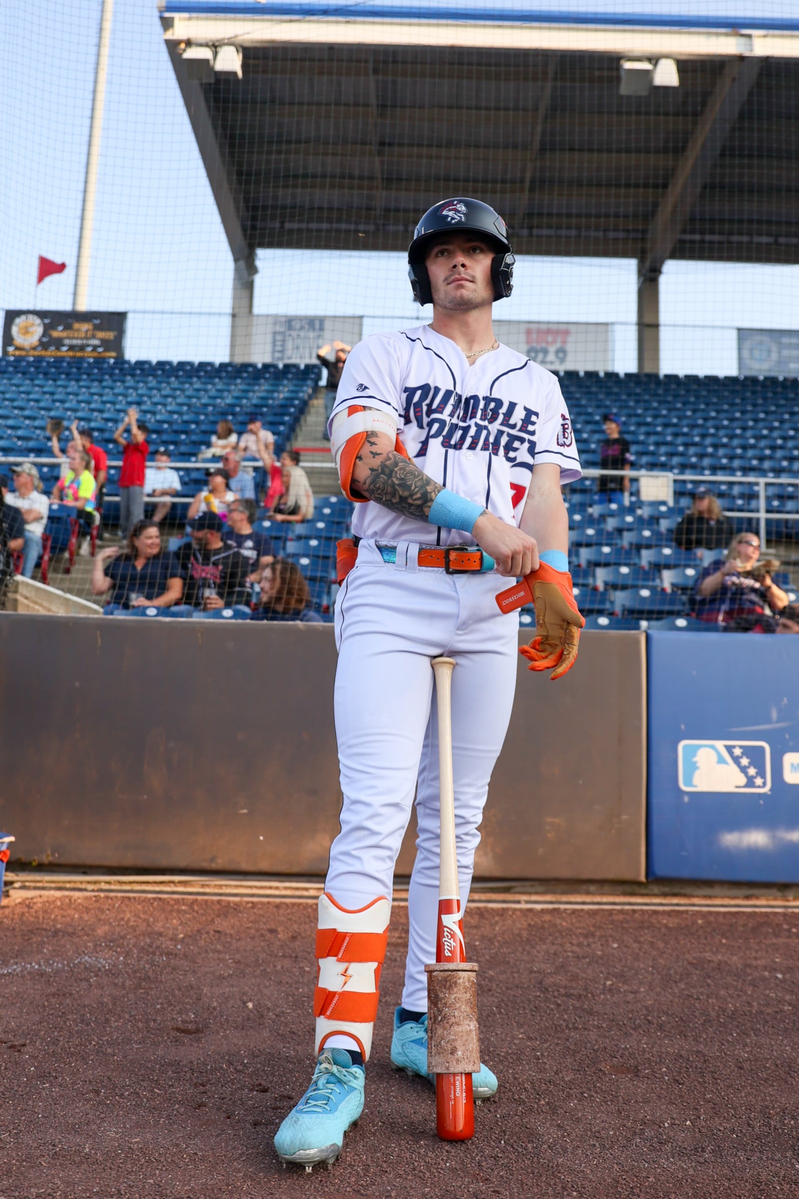 Andrew Joseph “A.J." Ewing, 21, a 2023 Springboro High School graduate, advanced last season to the New York Mets Class AA affiliate, the Binghamton Rumble Ponies. He played 28 games with the Rumble Ponies and hit .339. SUBMITTED PHOTO,