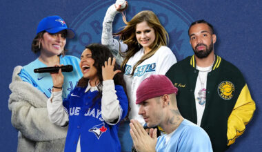 Who are the Blue Jays' celebrity fans? From Drake to Nelly Furtado and Justin Bieber, 24 stars who have shown their love for the Toronto team