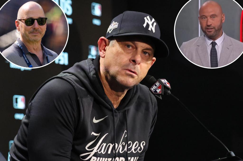 Derek Jeter is ‘pretty sure Aaron Boone isn’t the one calling every move’ for Yankees