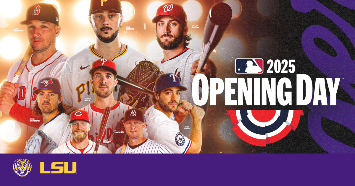 Eight Former Tigers Appear on 2025 MLB Opening Day Rosters – LSU