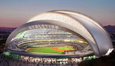 A's remain on track for June groundbreaking for Las Vegas stadium