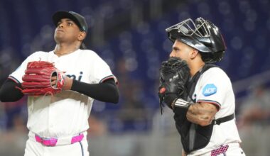 Marlins' Edward Cabrera allows career-high 11 hits in 7-4 loss to Cards