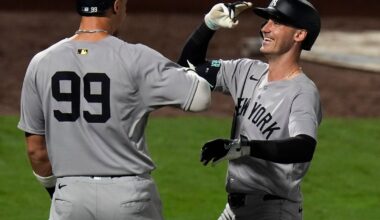 Yankees tie club record with 9 home runs in win over Rays