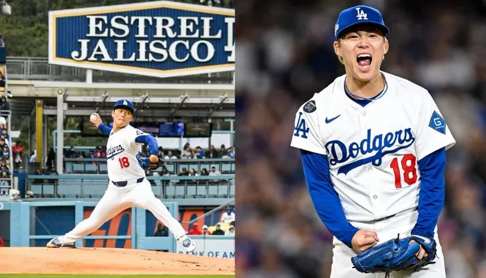 Yoshinobu Yamamoto shines in MLB 2025: Dodgers' ace records 201 strikeouts, All-Star nod, and National League Pitcher of the Month award