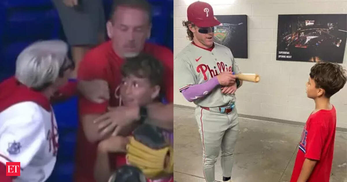 Young Phillies fan caught in viral confrontation — ends up with Marlins gift bag and signed Harrison Bader bat
