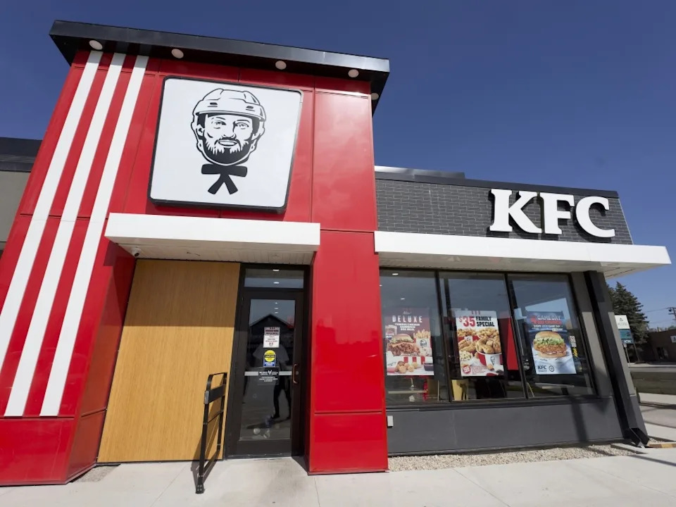  A KFC restaurant in Winnipeg rebranded to celebrate Jets star Kyle Connor.