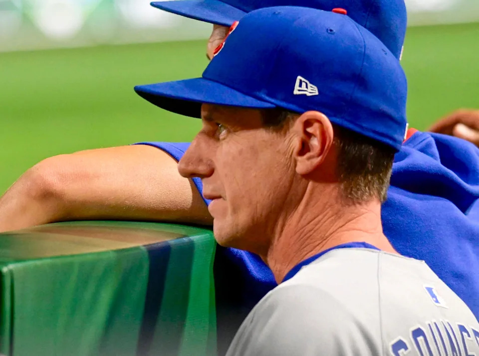 Chicago Cubs manager Craig Counsell in Pittsburgh