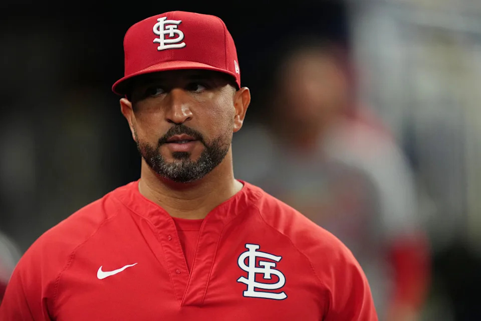 St. Louis Cardinals manager Oliver Marmol (37)© Jim Rassol-Imagn Images