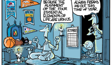 October, when the sports stars align