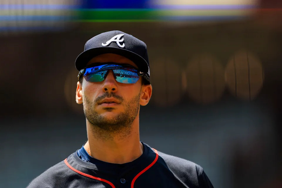 Atlanta Braves first baseman Matt Olson (28)Katie Stratman-Imagn Images