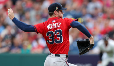 MLB: AUG 16 Braves at Guardians