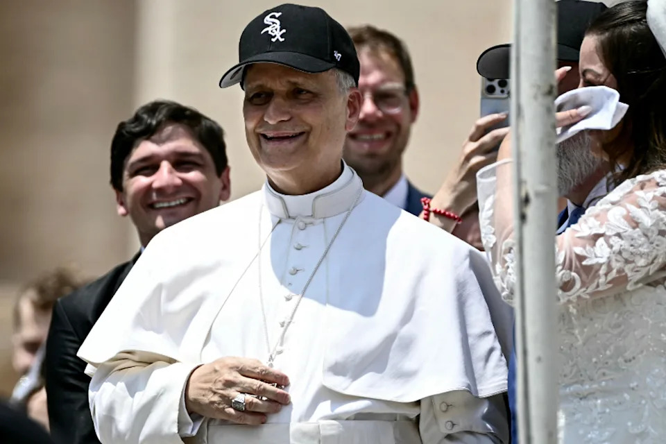 When he became pope, there was a speculation that the Chicago native was a Cubs fan – but far from it (Getty Images)
