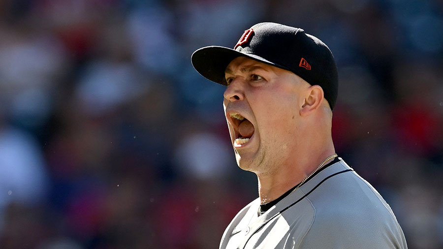 Detroit Tigers Tarik Skubal Cleveland Guardians playoffs wild card...