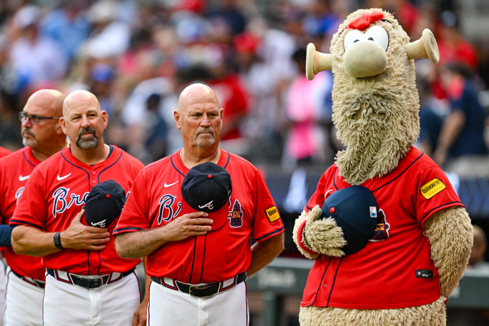 MLB: AUG 22 Mets at Braves