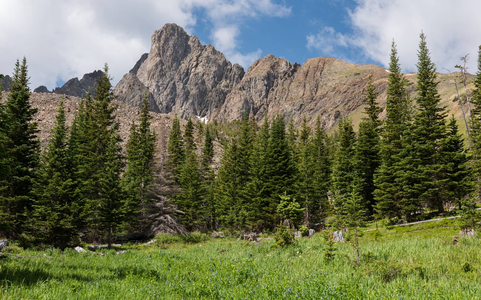 The Nokhu Crags in State Forest Sate Park, Colorado