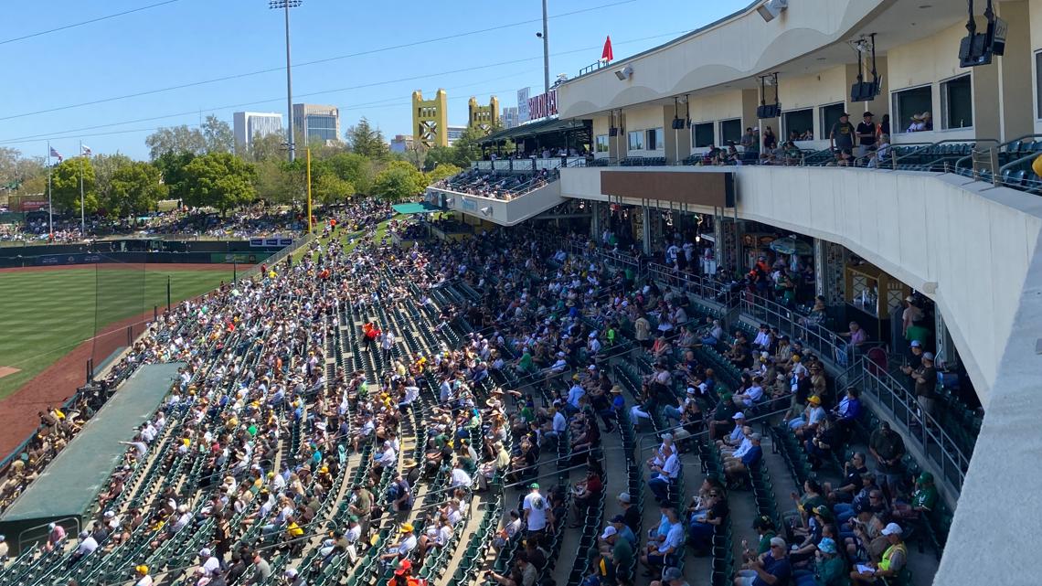 A's finish with lowest MLB attendance in first Sacramento season