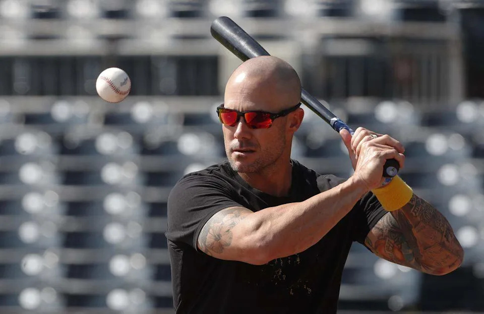 New Texas Rangers manager Skip Schumaker was the 2023 NL Manager of the Year with the Miami Marlins.