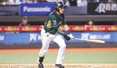 On September 19th, Wu Nien-ting of the Taiwan Steel Basketball Association reached the required number of at-bats and became the team