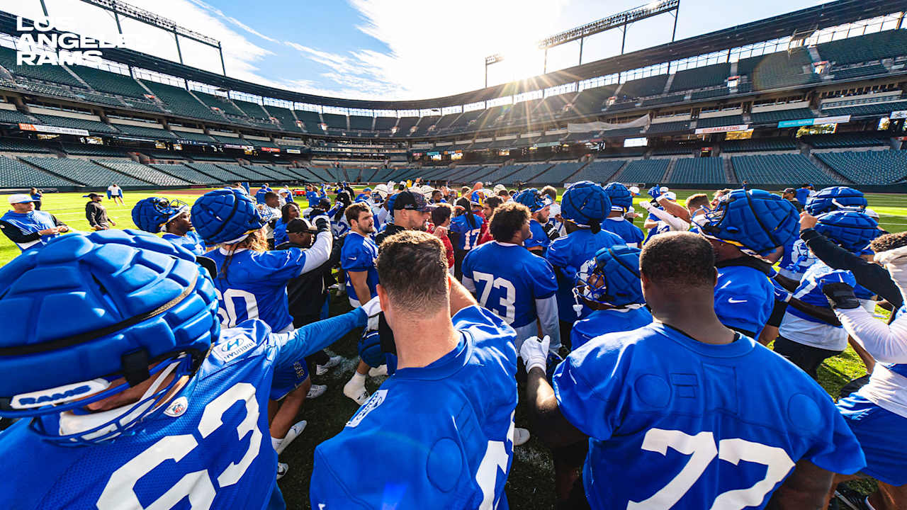 Rams enjoying unique Week 7 practice environment of Oriole Park at Camden Yards