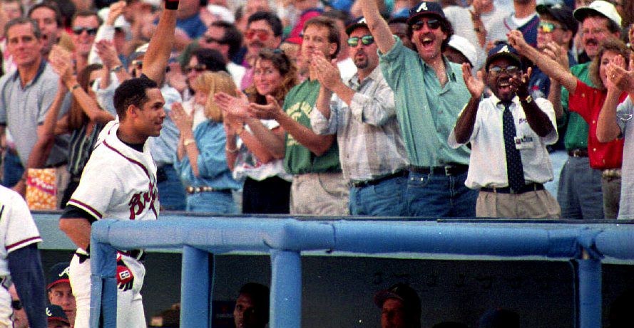 This Day in Braves History: Braves win 1993 NL West title