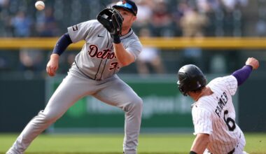 Detroit Tigers lead over Colorado Rockies to sweep doubleheader