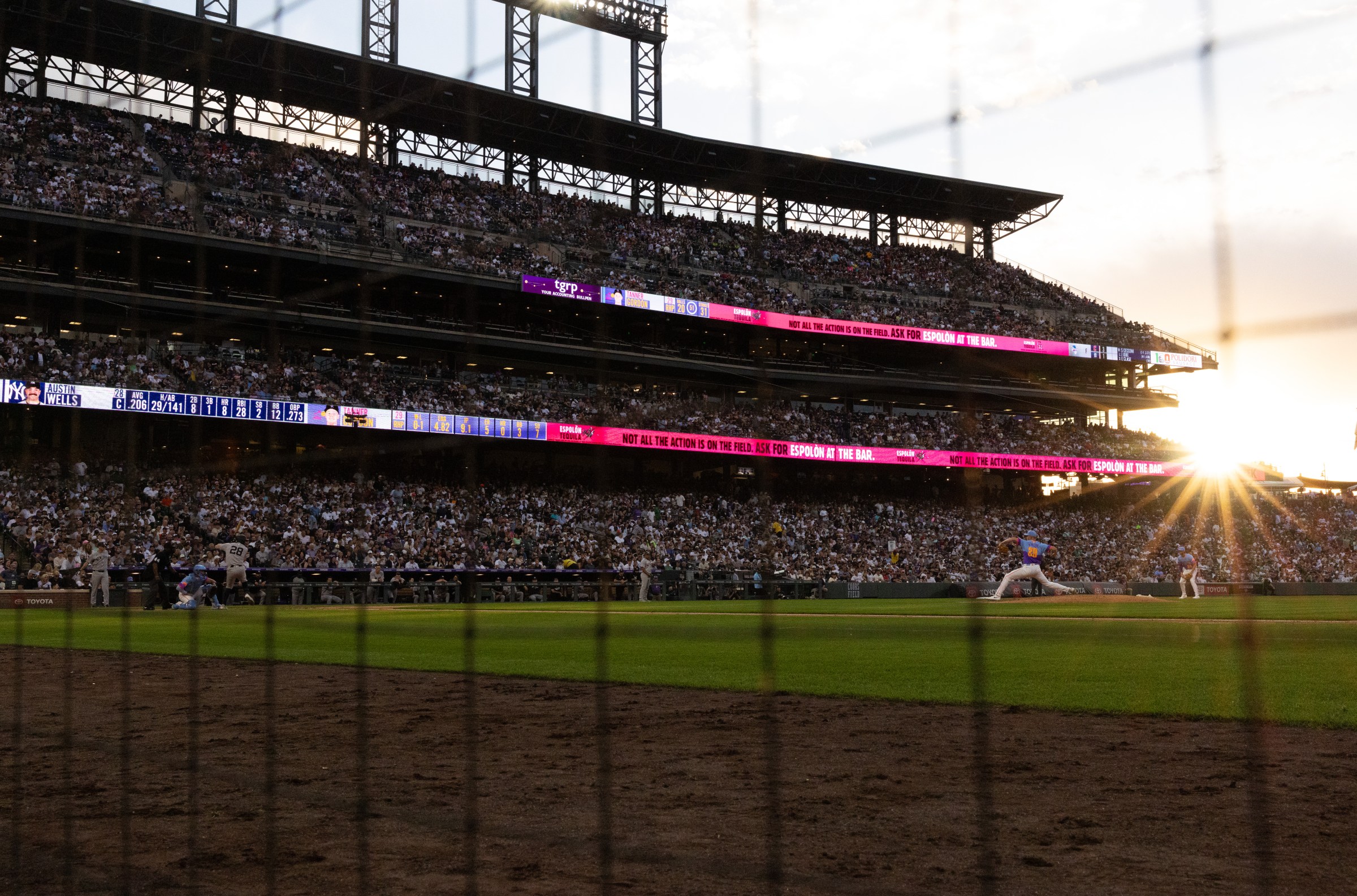 DENVER, COLORADO - MAY 23: Tanner Gordon #29 of the Colorado Rockies delivers a pitch during the fourth inning against the New York Yankees at Coors Field on May 23, 2025 in Denver, Colorado. (Photo by Andrew Wevers/Getty Images)