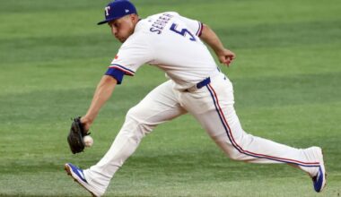 Five Rangers named Gold Glove finalists
