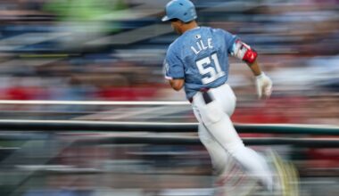 Nationals Grades: Rookie stud Daylen Lile provided light in a dark season