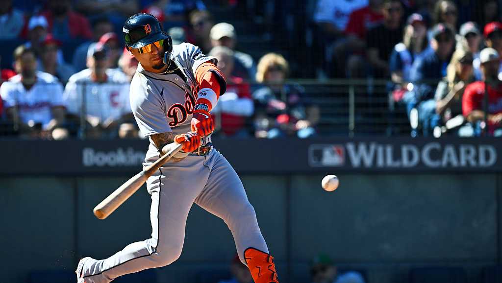 Tigers strand team playoff-record 15 runners in loss to Guardians in Game 2 of AL Wild Card Series