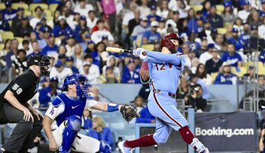 Phillies looking to even NLDS series against the Dodgers on Thursday night