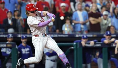 Harrison Bader out of Philadelphia Phillies' lineup for NLDS Game 3 vs. Los Angeles Dodgers